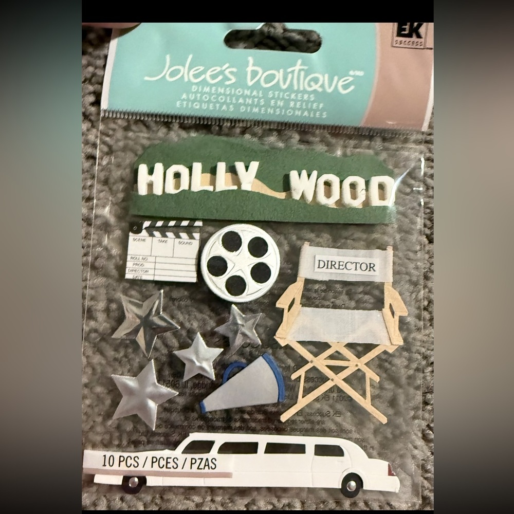 $2 Jolee's Boutique Hollywood Dimensional Stickers$2 WITH ANY $10 ORDER OR MORE